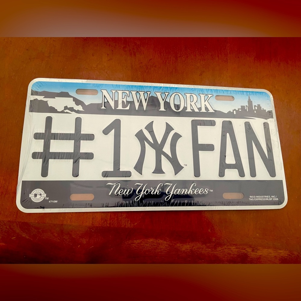Number 1 New York Fan license new never opened
